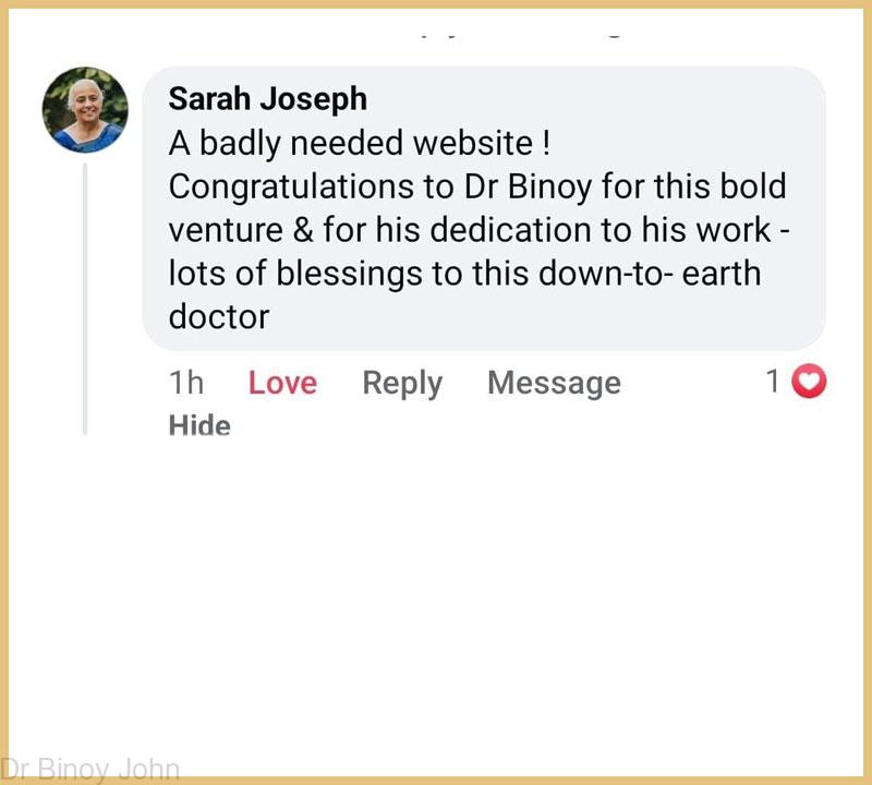 Testimonial from Sarah